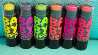 New Maybelline Baby Lips Electro Giveaway Summer 2013
