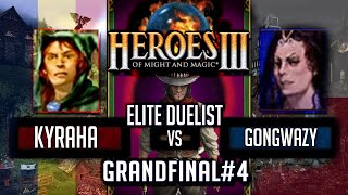 Герои 3 JO Duel Final 🏆 Kyraha vs Gongwazy ❖ Elite Duelist ❖ HotA game #4