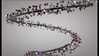 Basic Particle System with Standard Emitter and Field Force in Cinema 4D