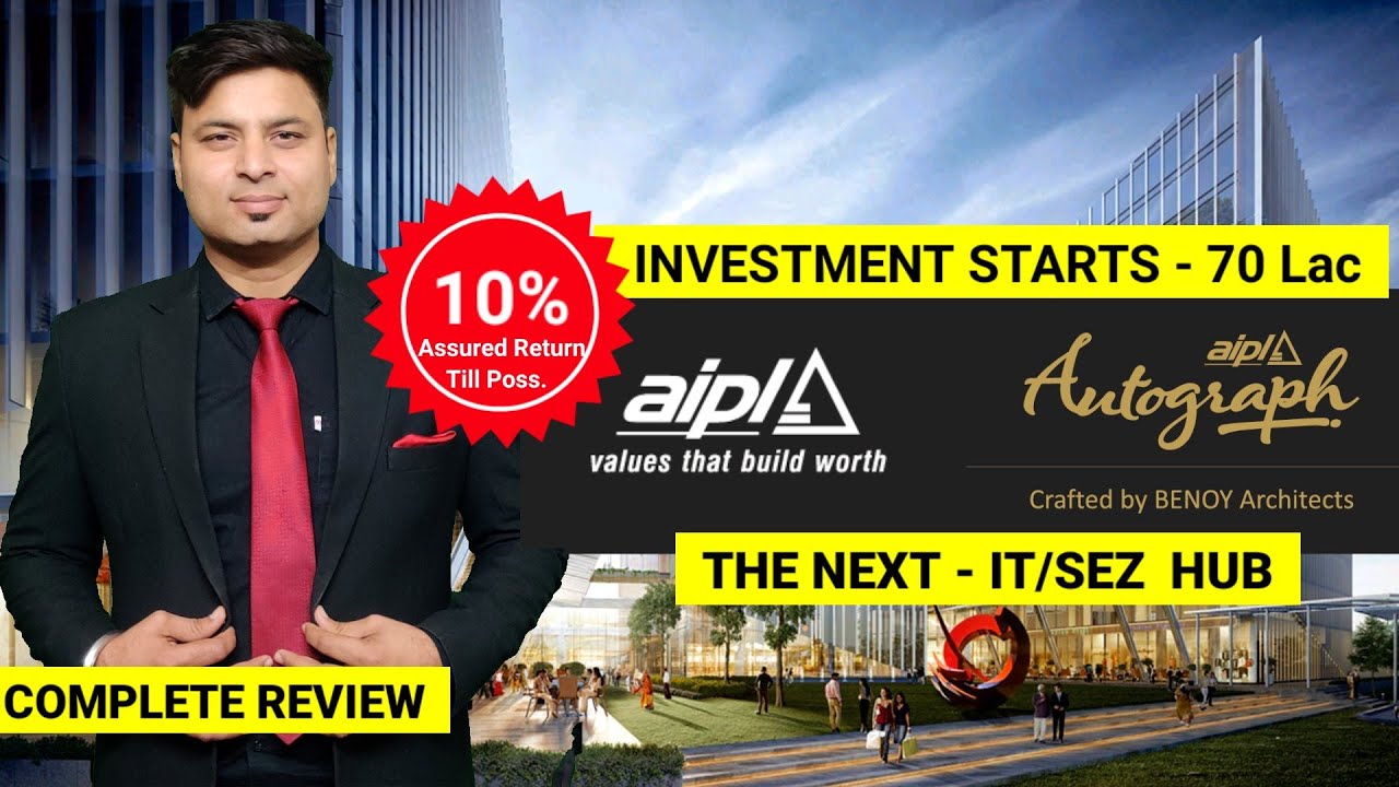 AIPL Autograph Gurgaon - Assured Return Commercial  | Food Court Office Space Golf Course Extn Road