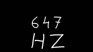 647 hz