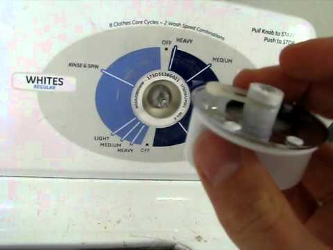 Fixing GE Washing Machine wdsr2080gww - YouTube