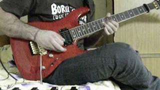 Joe Satriani guitar solo style ( D lydian ) by Alex Peptanariu