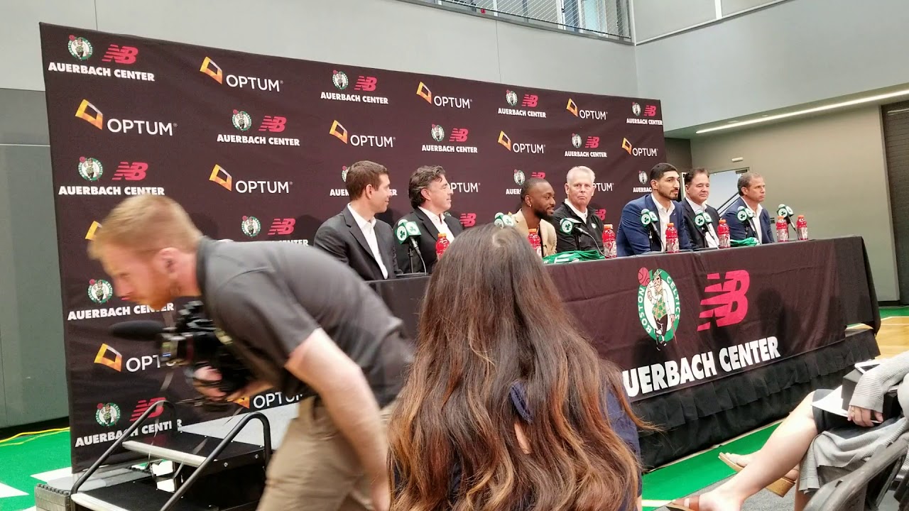 Kemba Walker, Enes Kanter introduced