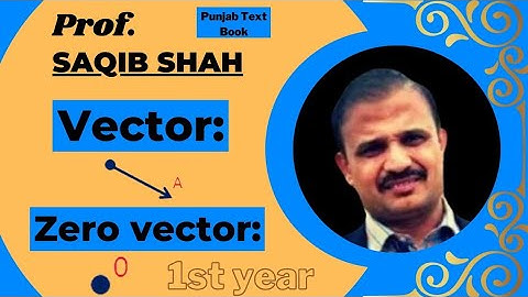 Null or Zero Vector