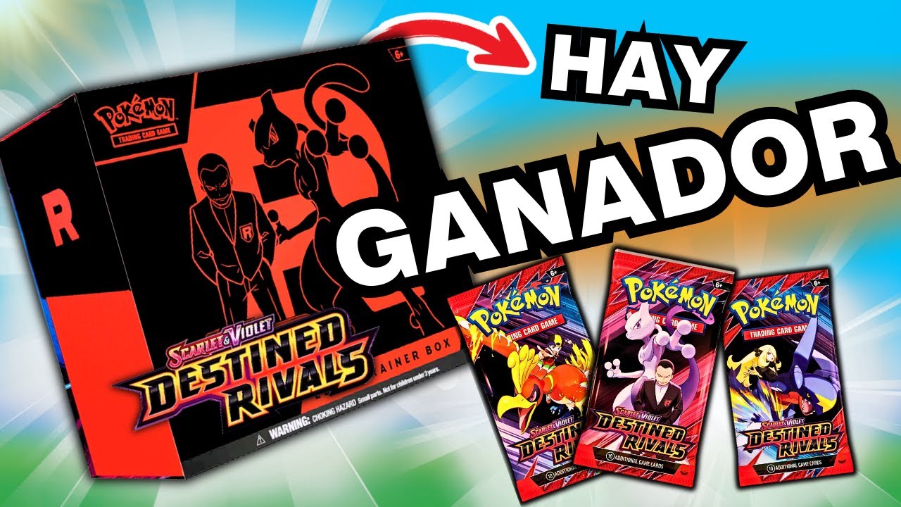 🤯 ESTO se llevo el GANADOR 🎁| Pokémon TCG - ETB Destined Rivals
