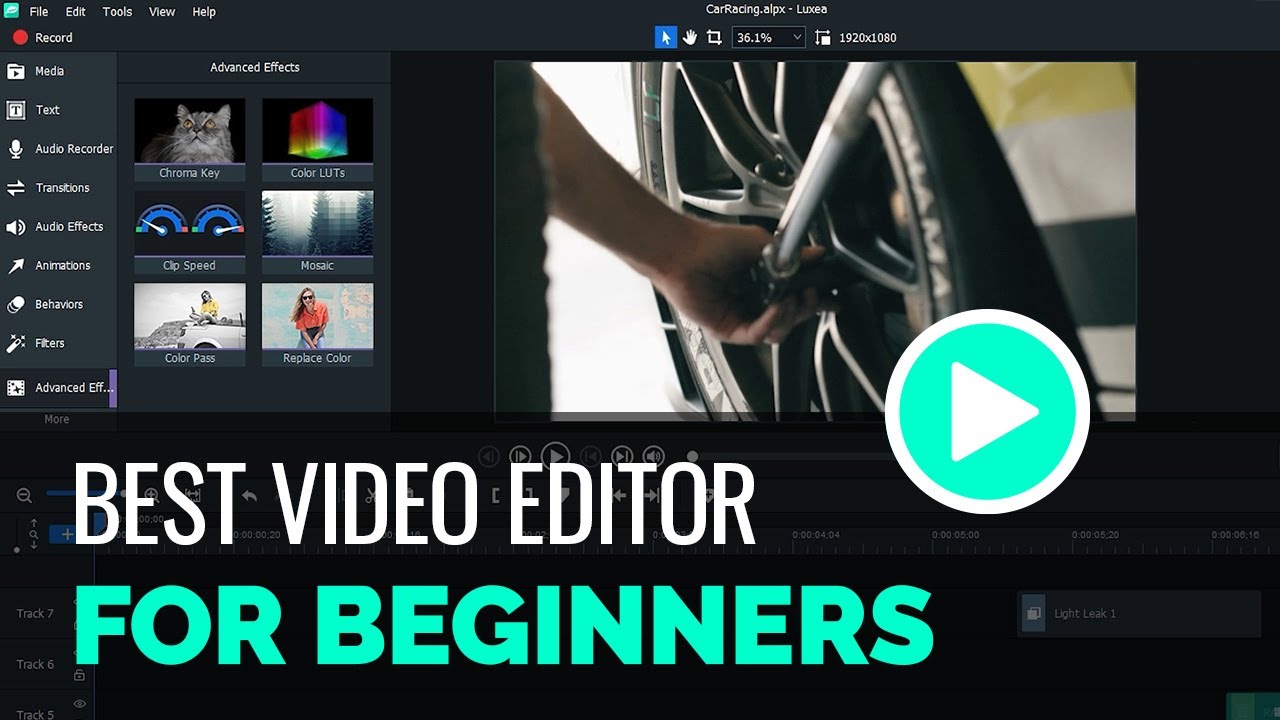 Best Video Editor For Beginners | Free Download And Intro Tutorial | Luxea  Video Editor 6 - Youtube