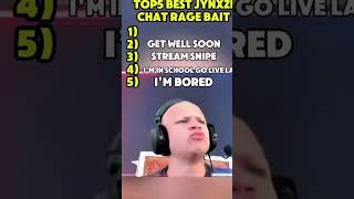 Top 5 best jynxzi chat rage bait😂 #jynxzi #fyoupage #clips #family