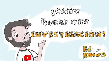 Pasos para hacer una investigación