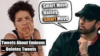 Details When Halsey Went At Eminem, Realised Her Mistake & Deleted Her Tweets Update