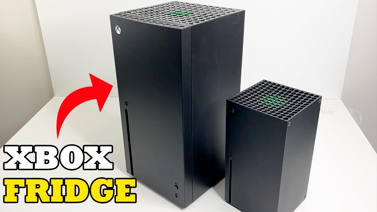 Xbox Series X Replica Mini Fridge Unboxing and Review - YouTube