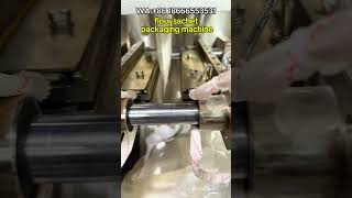VFFS Flour Powder 4-Side Seal Sachet Packaging Machine #packingmachine #sachetpackingmachine