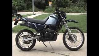 1988 Honda NX650 Dominator Test Start #0614