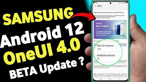 Samsung Android 12 OneUI 4.0 Beta Update Is Here- A50 A50S A51 A52 A71M21 M31 M31S M51 A21S A31 F62?