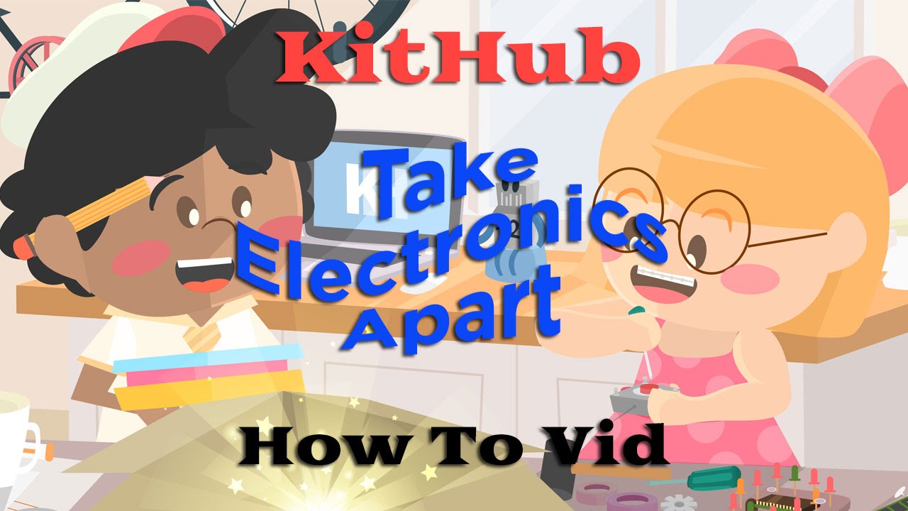 How To Vid Take Electronics Apart YouTube