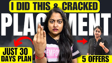 Do this to CRACK ANY PLACEMENTS in 30DAYS(தமிழ்)😳