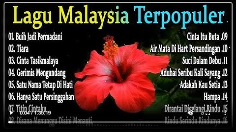 Lagu Malaysia Pengantar Tidur || Gerimis Mengundang || Cover Lagu  Akustik full album