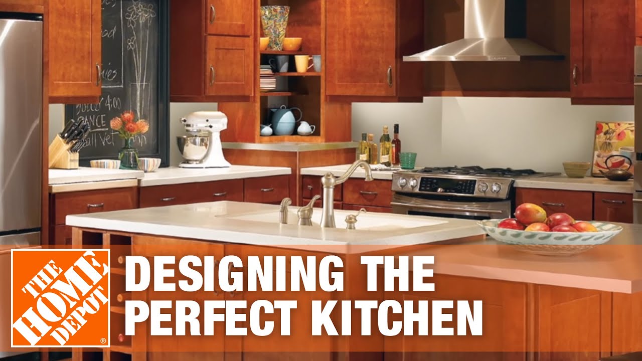 Design Tips: Designing the Perfect Kitchen - The Home Depot - YouTube