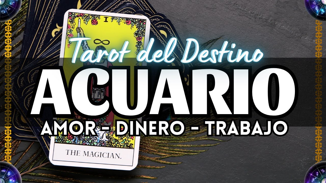 🔮 Acuario ♒️ VAS A CELEBRAR TANTO EN EL TRABAJO COMO EN EL AMOR, MIRA # ...