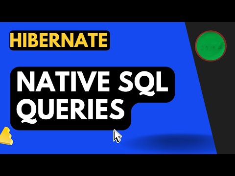 Vídeo: O que é SQL nativo em hibernação?