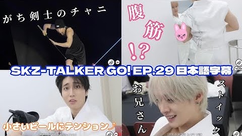 【SKZ-TALKER 日本語字幕】 腹筋を仕上げているチャンビンとビールの話でテンションが上がるハニ【straykids】Ep.29 /切り抜き/日本語字幕 #straykids #skz