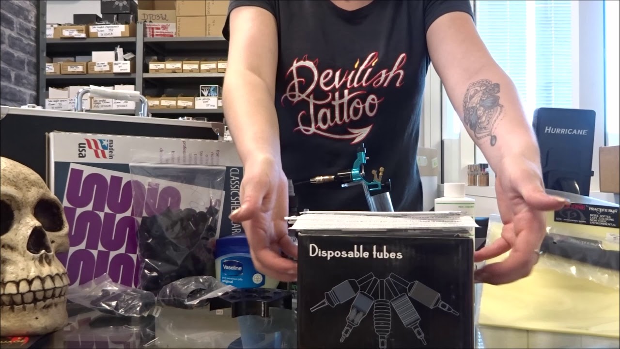 Présentation du kit de tatouage intermédiaire Hummingbird - Devilish Tattoo  