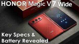Honor Magic V7 Wide Leak,  Battery & Key Specs Revealed screenshot 4