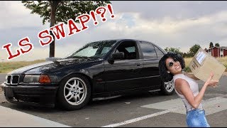 MY WIFE BOUGHT ME THE CX RACING LS1 SWAP KIT! *E36 LS SWAP*