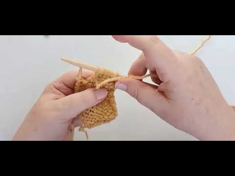 Knitting Short Rows : Wrap and Turn on a Purl Row