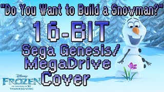 Do You Want To Build A Snowman - 16 Bit Sega Genesis Megadrive Cover