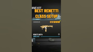 new BROKEN META RENETTI SETUP in MW3!