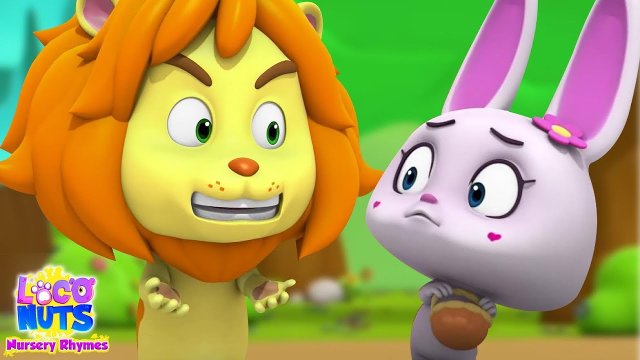 Lion And The Rabbit Story + More Animated Stories & Cartoon for Kids ...