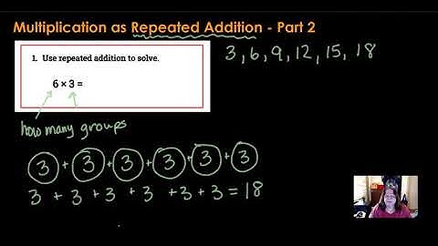 Multiplication as Repeated Addition Part 2