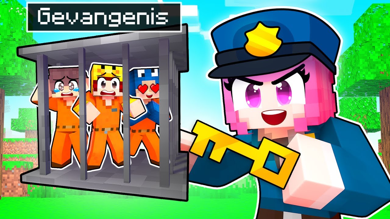 100 Dagen OPGESLOTEN In GEVANGENIS In Minecraft!