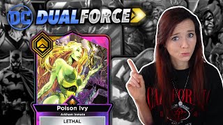 NEW DC TCG - Dual Force! Poison Ivy is Awesome 🔥