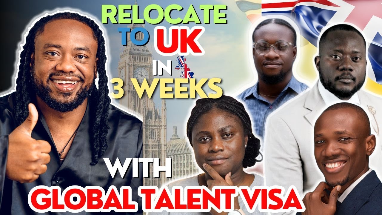 MOVE TO THE UK IN 3 WEEKS USING THE GLOBAL TALENT VISA - YouTube