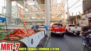 APRIL 24, 2024 WEDNESDAY MRT7 NORTH TRIANGLE COMMON STATION UPDATE