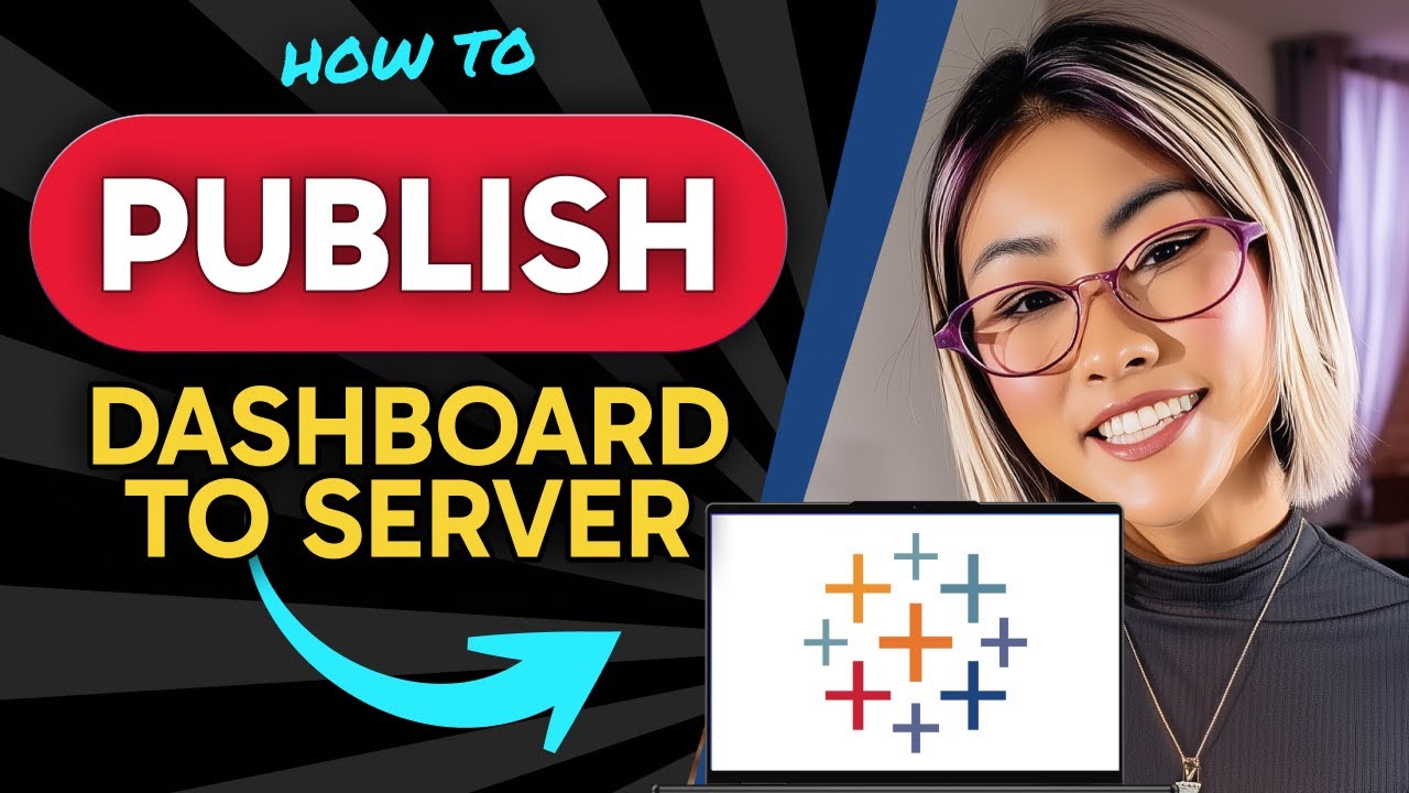 How to PUBLISH a DASHBOARD to Tableau Server (Step by Step) - YouTube