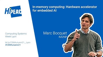In-memory computing: Hardware accelerator for embedded AI