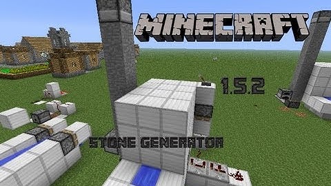 Minecraft Smooth Stone Generator[1.5.2] - Tutorial