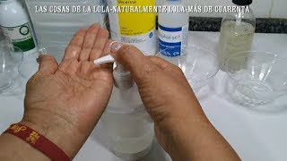 GEL ANTI BACTERIAL DESINFECTANTE SIN ANILLOS ESTE SUSTITUYE AL ANTERIOR QUE RETIRARE EN UNAS HORAS