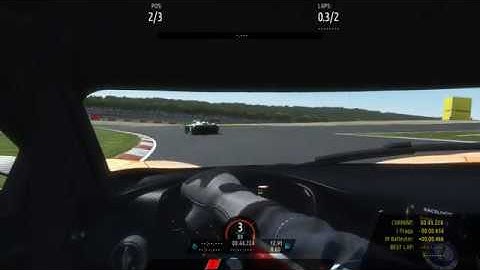 rFactor 2 Mclaren 720S GT3 on board at Nurburgring GP vs AI 100
