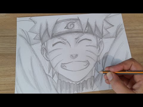 COMO DESENHAR NARUTO UZUMAKI