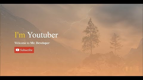 Text Animation Effect using HTML CSS (No JS)