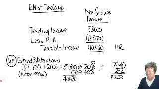 Income tax computation (part 5) - ACCA Taxation (FA 2022) TX-UK lectures