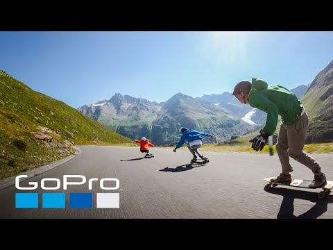 GoPro HERO9 first test with Downhill Skateboarding and Mountain Bike