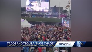 Tacos and Tequila "mass chaos"