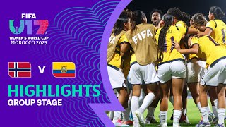 Download Mp3 Norway vs Ecuador Highlights | FIFA U-17 Women's World Cup Morocco 2025™ Gudang lagu Download Mp3 Norway vs Ecuador Highlights | FIFA U-17 Women's World Cup Morocco 2025™