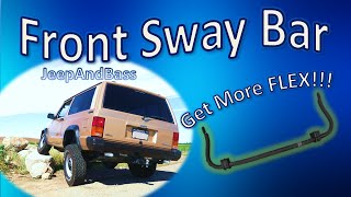 Jeep Cherokee Xj Front Sway Bar Removal