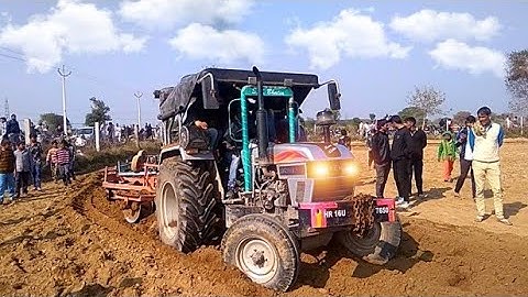 ☺️ EICHER 557 POWER  IN TWO HARROW  ( BAMLA) || DESI JAMIDAR